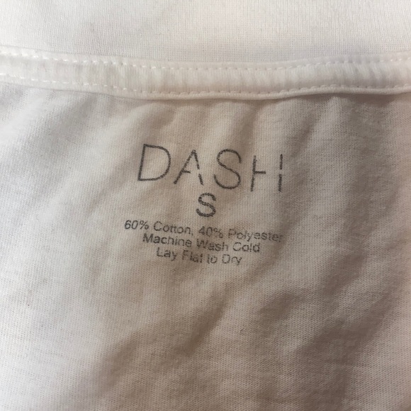 Dash white v-neck t-shirt - Picture 3 of 3